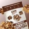 Chunk Nibbles Smores Snack Clusters - Campfire-Inspired Treat with Marshmallows, Graham Crackers, Pretzels & Chocolate - Small Batch, Handcrafted - Gourmet Treat - 4.25oz Resealable Pouch (3 Pack) view 3