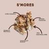 Chunk Nibbles Smores Snack Clusters - Campfire-Inspired Treat with Marshmallows, Graham Crackers, Pretzels & Chocolate - Small Batch, Handcrafted - Gourmet Treat - 4.25oz Resealable Pouch (3 Pack) view 4
