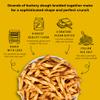 Stellar Snacks Pretzel Braids, Sea Salt, 5 Oz (Pack of 6), Gourmet Pretzel Sticks, Vegan, Kosher, Non GMO, Peanut Free, Healthy Snack view 3
