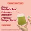 8Greens Supergreens Tablets | Super Greens Powder Superfood Tablet, Metabolism Immunity & Focus, Daily Greens Effervescent Tablets, Organic: Aloe Vera, Spirulina, Chlorella, Peach, 10 Servings view 3