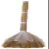 34 Inch OnHoliday Wedding Jump Broom White Tulle Accents Basic Design Your Own Style view 1
