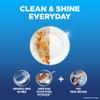 Finish Classic Dishwasher Pods, No Pre-Rinse Dishwasher Detergent Soap For Clean & Shine everyday with grease fighting Power, 84 count view 2