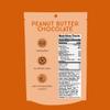 Chunk Nibbles Peanut Butter Chocolate Snack Clusters - Gourmet Sweet & Salty Treat with Pretzels, Peanuts & Corn Squares - Handcrafted, No Artificial Colors - 4.25oz Resealable Pouch (3 Pack) view 2