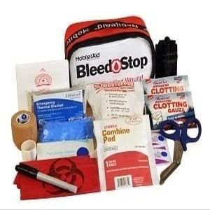 BleedSTOP IMMEDIATE Response 200 Bleeding Control & Gunshot Wound Trauma First Aid Kit