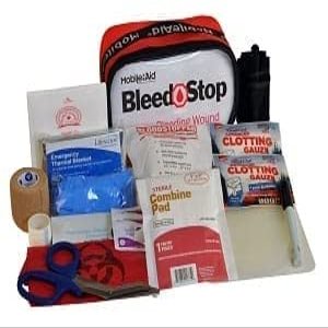 BleedSTOP IMMEDIATE Response 300 Bleeding Control & Gunshot Wound Trauma First Aid Kit