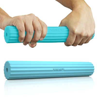 Vive Flex Therapy Bar for Tennis Elbow Relief (Light) - Physical Therapy Aid, Improve Tendonitis & Grip Strength - Resistance for Golfers, Hand, Epicondylitis, Equipment - Strengthens Wrist & Forearm