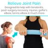 Vive Flex Therapy Bar for Tennis Elbow Relief (X-Light) - Physical Therapy Aid, Improve Tendonitis & Grip Strength- Resistance for Golfers, Hand, Epicondylitis, Equipment- Strengthens Wrist & Forearm view 2
