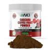 AKI Cascara Coffee Fruit Powder - Ideal in Antioxidants & Polyphenols - May Support Brain Health - Ideal for Tea, Coffee, Smoothies & Baked Goods - Vegan, Non GMO, Gluten & Caffeine Free (5.3oz/150g) view 1