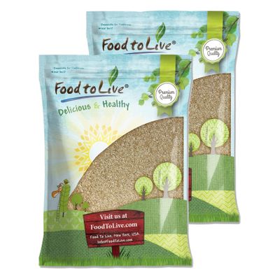 Food to Live Amaranth Flakes, 15 Pounds  Flaked Whole Amaranth Seeds, Vegan. Natural Thickener. Good Source of Protein. Great Alternative to Oatmeal. Perfect Base for Granola, Breakfast Cereal