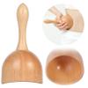 Komogir Handhleld Wooden Massage Cup Wood Therapy Massage Tool Body Sculpting Tools for Maderoterapia,Lympahtic Drainage,Anti-Cellulite,Muscle Pain Relief view 1