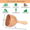 Komogir Handhleld Wooden Massage Cup Wood Therapy Massage Tool Body Sculpting Tools for Maderoterapia,Lympahtic Drainage,Anti-Cellulite,Muscle Pain Relief view 2