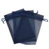 Kyezi Design and Craft 5000 pcs Sheer Drawstring Organza Bags Jewelry Pouches Wedding Party Favor Gift Bags Gift Bags Candy Bags (4x6, Navy) view 1