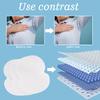 BESARME 50 Pcs Armpit Sweat Pads Disposable Underarm Sweat Pads view 3