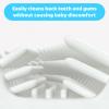 4-in-1 U-Shaped Toothbrush Set - Infant to Toddler Oral Care - Food Grade Silicone - Perfect for Age 1-6 (4-Pack) Baby Essentials Gift view 2