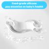 4-in-1 U-Shaped Toothbrush Set - Infant to Toddler Oral Care - Food Grade Silicone - Perfect for Age 1-6 (4-Pack) Baby Essentials Gift view 3