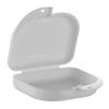 AKOAK 2 Pcs Oral Protection Storage Case, Denture Storage Case, with Vent Hole, Suitable for Office, Travel, Home - Light and Small, Snap-Tight Retainer Holds (White) view 1