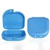 AKOAK 2 Pcs Oral Protection Storage Case, Denture Storage Case, with Vent Hole, Suitable for Office, Travel, Home - Light and Small, Snap-Tight Retainer Holds (White) view 4
