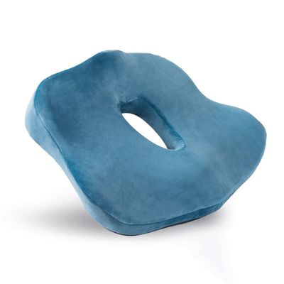 Feilx Hemorrhoid Treatment Donut Cushion, Prostate Pillow, Pregnancy, Post Natal, Bed Sores, Coccyx, Sciatica, Ultra Premium Comfort Foam, Breathable Durable Waist Buttocks Curve Design Non-slip Pillo