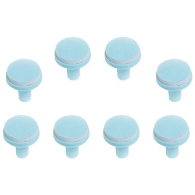 8Pcs Nail Grinding Heads Nail File Pads Trimmer Replacement Pads Electric Nail Pads for Newborn Blue Piece Electric Nail Trimmer Heads Set Nail Clippers Pads