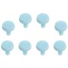 8Pcs Nail Grinding Heads Nail File Pads Trimmer Replacement Pads Electric Nail Pads for Newborn Blue Piece Electric Nail Trimmer Heads Set Nail Clippers Pads view 1