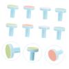 8Pcs Nail Grinding Heads Nail File Pads Trimmer Replacement Pads Electric Nail Pads for Newborn Blue Piece Electric Nail Trimmer Heads Set Nail Clippers Pads view 4