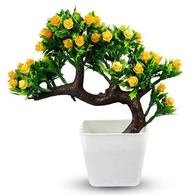Geode Presents Beautiful Artificial Bonsai Plant with Pot | Bonsai Tree & Plant | Bonsai Tree for Indoor Office Home Decor Showpiece #Aport-047