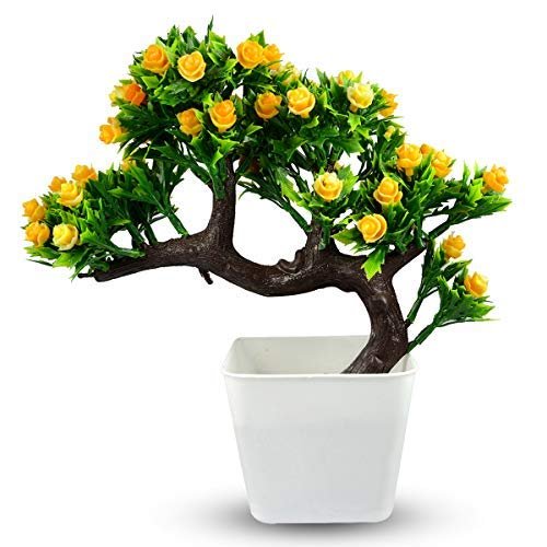 Geode Presents Beautiful Artificial Bonsai Plant with Pot | Bonsai Tree & Plant | Bonsai Tree for Indoor Office Home Decor Showpiece #Aport-047