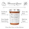 Bonnie's Jams Peach Ginger Jam, 17.5 oz, Made with Delicious Peaches and Zesty Ginger, Twice the Fruit-Half the Sugar, No Pectin Added (2-Pack) view 2
