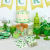 Gift Boutique 100 St Patrick's Day Shamrock Guest Napkins Disposable Paper Pack Green Clover Shamrocks Saint Patrick Napkin Holiday Bathroom Powder Room Party Decorative Fingertip Towels view 3