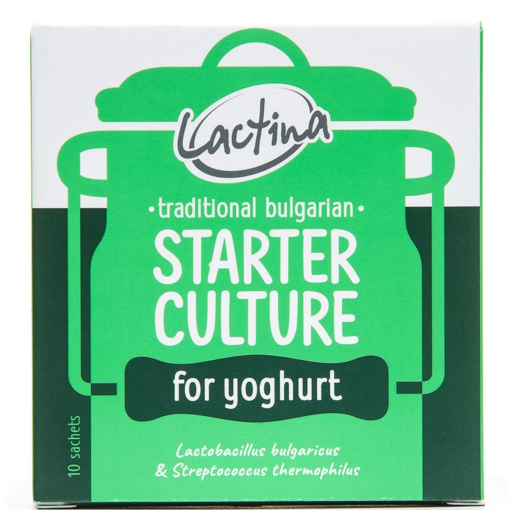 Authentic Bulgarian Starter Culture Make Creamy, Probiotic Homemade Yogurt Live and Active Cultures with Lactobacillus Bulgaricus and S. Thermophilus Heirloom, Reusable Starter Makes up to 10 Liters