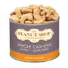 The Peanut Shop of Williamsburg Lightly Salted Whole Cashews with SeaSalt, Gluten-Free Ingredients, Kosher Certified, Hand Cooked in Pure Peanut Oil - 9 Oz Tin view 1