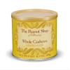 The Peanut Shop of Williamsburg Lightly Salted Whole Cashews with SeaSalt, Gluten-Free Ingredients, Kosher Certified, Hand Cooked in Pure Peanut Oil - 9 Oz Tin view 2
