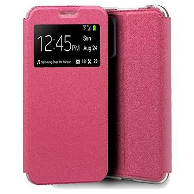 Cool Flip Cover Case for Realme 7 5G Smooth Pink