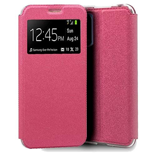 Cool Flip Cover Case for Realme 7 5G Smooth Pink