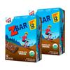 CLIF KID ZBAR - Organic Granola Bars - Chocolate Brownie - Non-GMO - Organic -Lunch Box Snacks (1.27 Ounce Energy Bars, 12 Count, 2-Pack) view 1