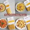 Gusta Bucatini Pasta Noodles Variety Pack - Premium Italian Pasta from Italy - Durum Wheat Semolina - Slow Drying - Non-GMO & Gourmet - Family Owned Brand - 17.64oz / 500g (8 Pack) view 3