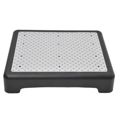 Anti Slip Step Stool Indoor/Outdoor Half Step Bath Shower Stackable Elderly Plastic High Riser Step Stool Aid Portable Stepping Stool for Household Garden High Beds