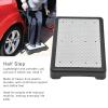 Anti Slip Step Stool Indoor/Outdoor Half Step Bath Shower Stackable Elderly Plastic High Riser Step Stool Aid Portable Stepping Stool for Household Garden High Beds view 2