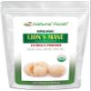 Z Natural Foods Organic Lions Mane Mushroom Extract Powder - Premium Mushroom Superfood - Perfect for Coffee, Tea and Smoothies - Non-GMO, Vegan, Gluten-Free, Kosher, 1 lb view 1