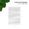 Seal Fresh 2 x 3 Inch Resealable Plastic Bags 1000 Pack  Clear Reclosable Mini Bags with Zipper Seal for Jewelry, Beads, Small Parts, Crafts, Hardware view 2