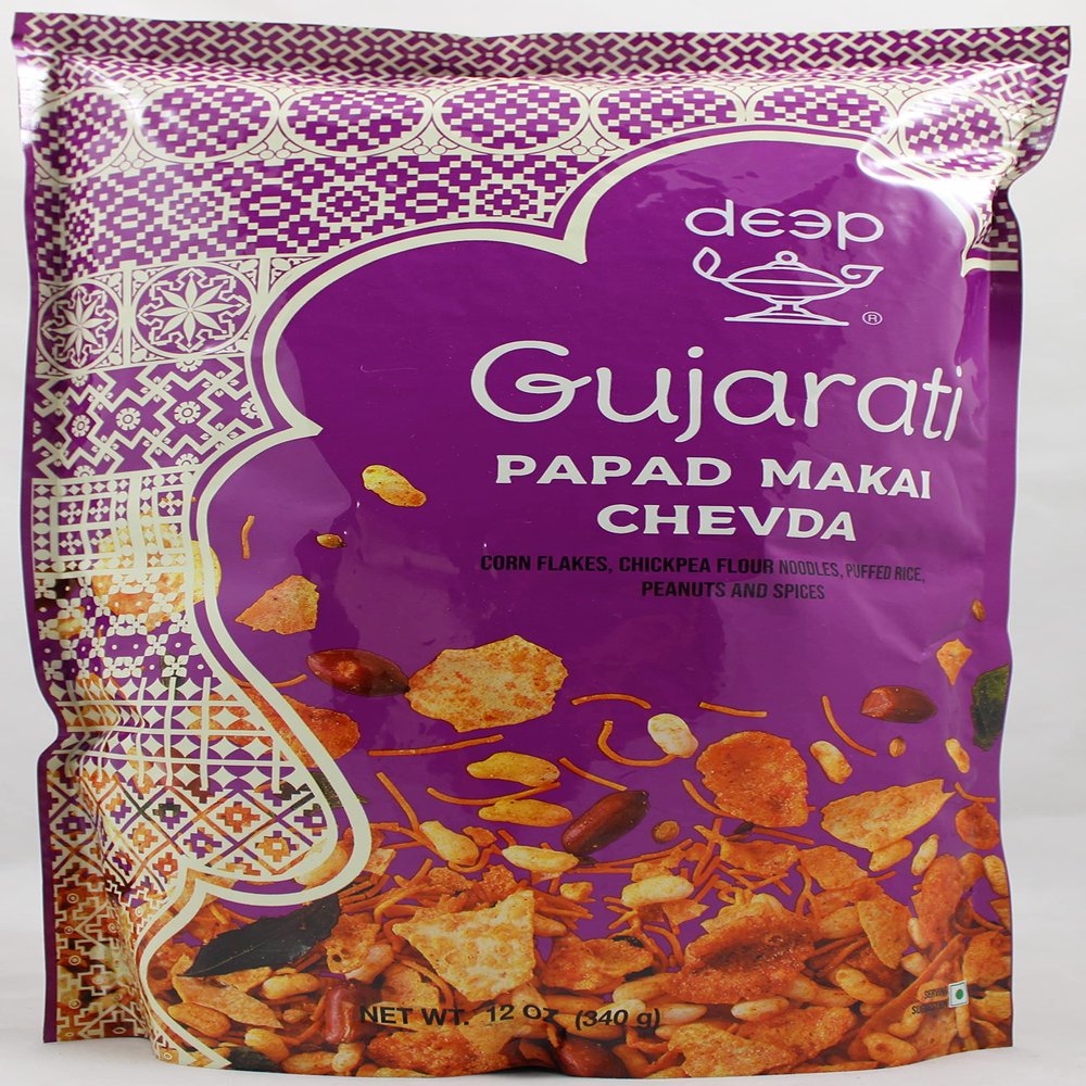 Papad Makai Chevda 12 Oz