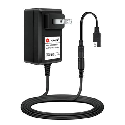 PKPOWER AC Adapter 12V 2A 5.5x2.5mm DC Plug Power Supply for Naipo & Thinp Massage Devices, 6.6FT Cable