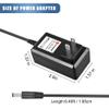 PKPOWER AC Adapter 12V 2A 5.5x2.5mm DC Plug Power Supply for Naipo & Thinp Massage Devices, 6.6FT Cable view 3