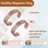 Pure Copper Ring for Women, Magnetic Rings with Powerful Magnets(Copper Ring 2A) view 4