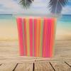 200 count 12" Disposable Drinking Neon Wide Mouth Drinking Straw for Smoothies view 3