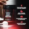 Wrecked Pre Workout, Advanced Formula, Boosts Energy, Focus, Pumps & Performance, 10g L-Citrulline, 6.4g Beta Alanine, 5g Tyrosine, 1g Alpha GPC, 375mg Fast-Acting Caffeine & More view 3