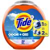 Tide Odor Defense + Oxi Laundry Detergent Pacs, Original Scent, 32 Count, Advanced Odor + Stain Fighter view 1