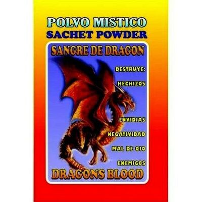 1 pc Dragon's Blood Sachet - Sangre de Dragon Polvo en Bolsa 1/2oz