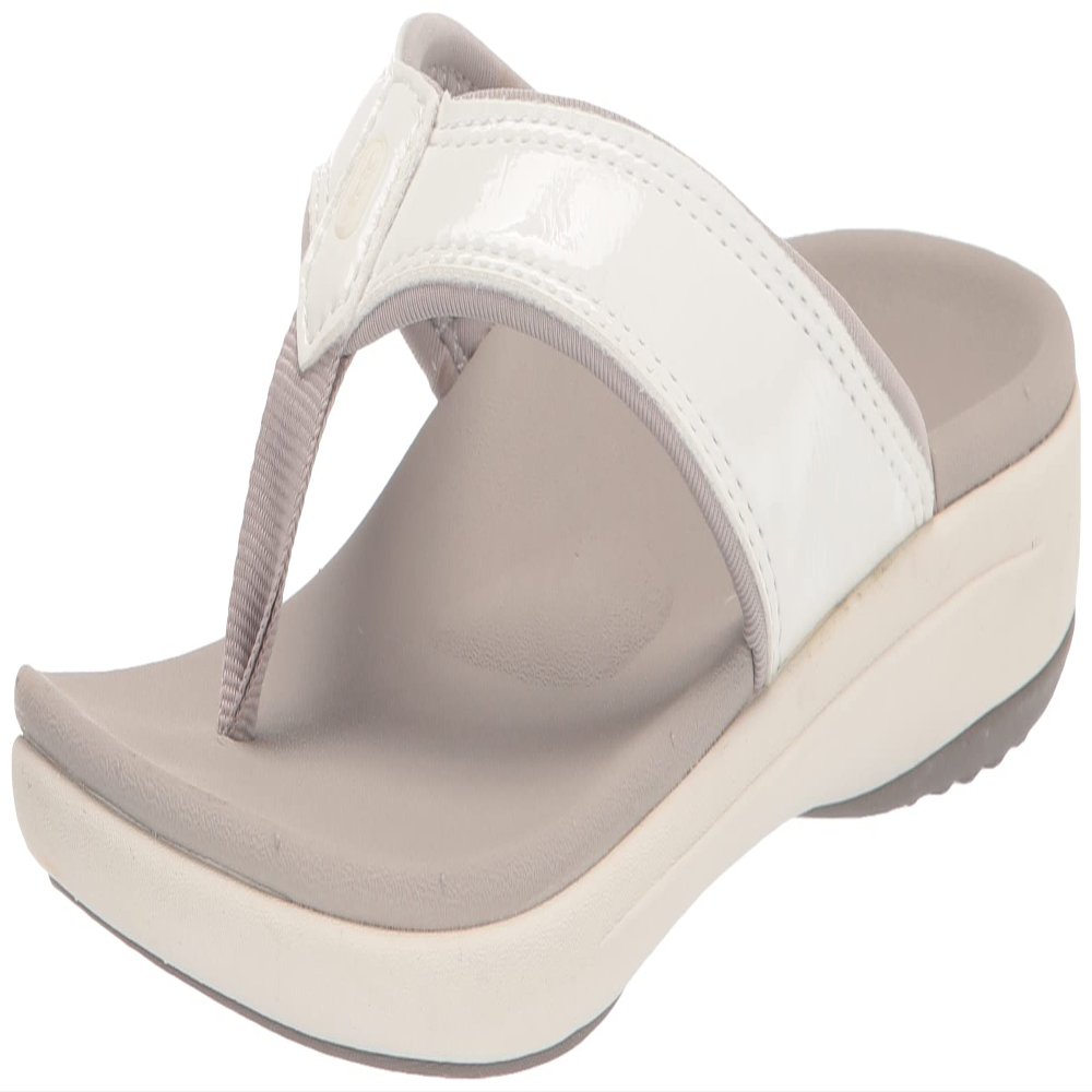 REVITALIGN Women's Yumi Orthotic Sandal White 12 Wide