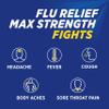 Theraflu Max Strength Nighttime Flu Medicine for Flu Symptom Relief with Acetaminophen, Dextromethorphan HBr, and Chlorpheniramine Maleate, Honey Lemon Flavored - 6 Powder Packets view 2
